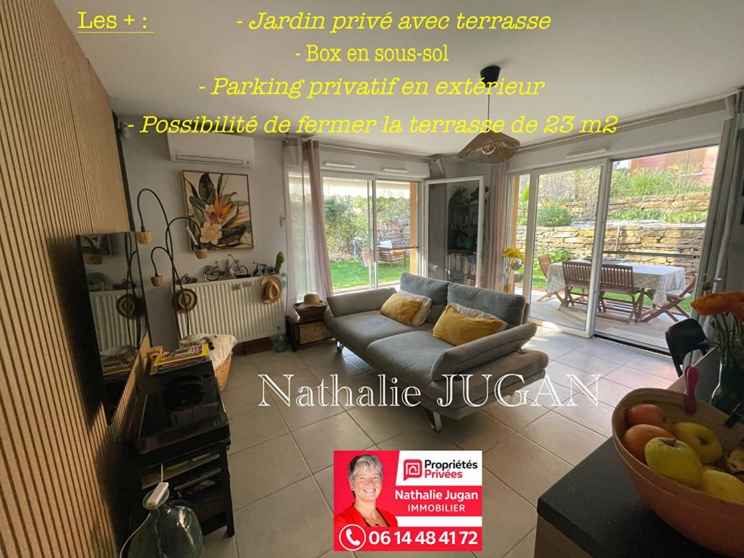 Appartement 3P de 58.26 m2 à Ollioules - Jardin, terrasse, box et place de stationnement