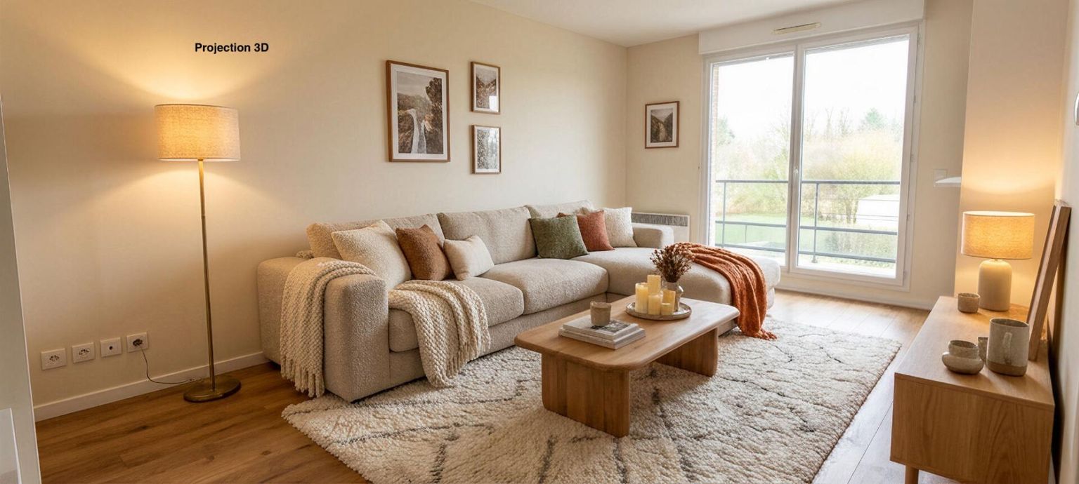 Appartement 2 pièce(s) - 1 chambre - POITIERS /ST BENOIT GRAND LARGE - LIBRE DE TOUTE OCCUPATION