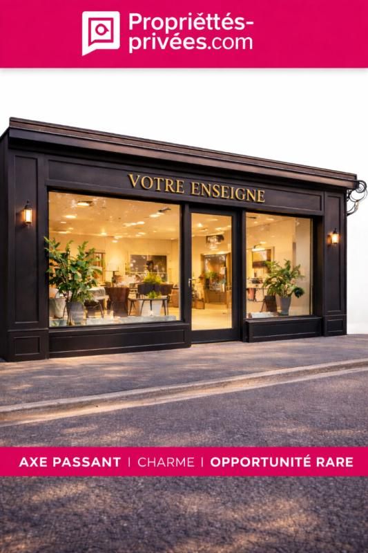 AXE NATIONAL STATÉGIQUE double opportunité local commercial et habitation