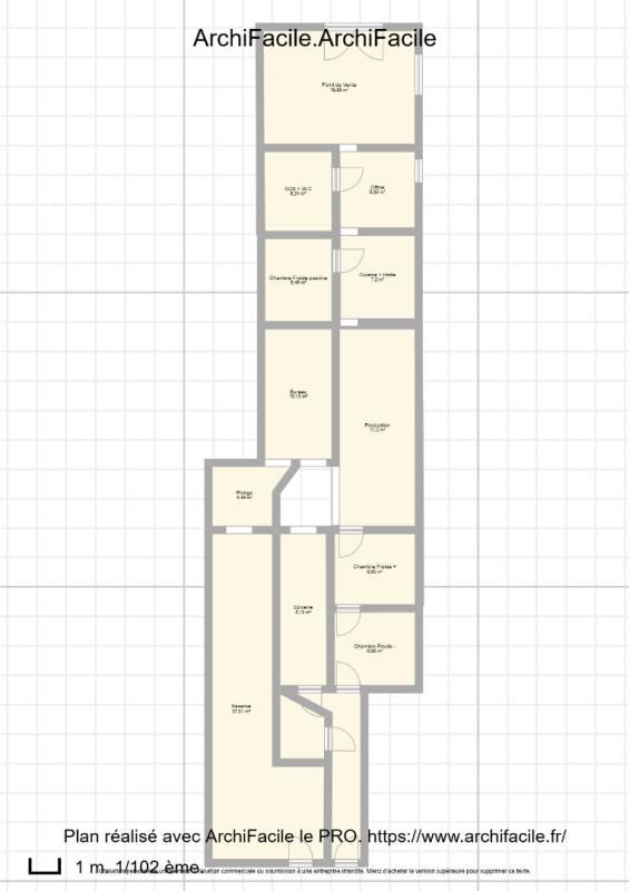 VALLAURIS - Cession de bail, Local commercial 130 m²