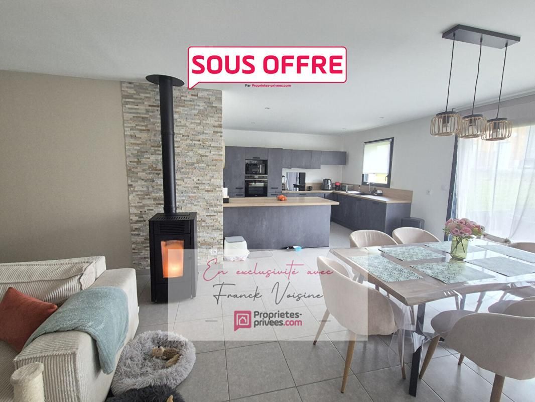 A VENDRE en Exclusivité au Boupère, Maison de 90 m2 env avec 3 chambres sur une parcelle de 445 m2 env
