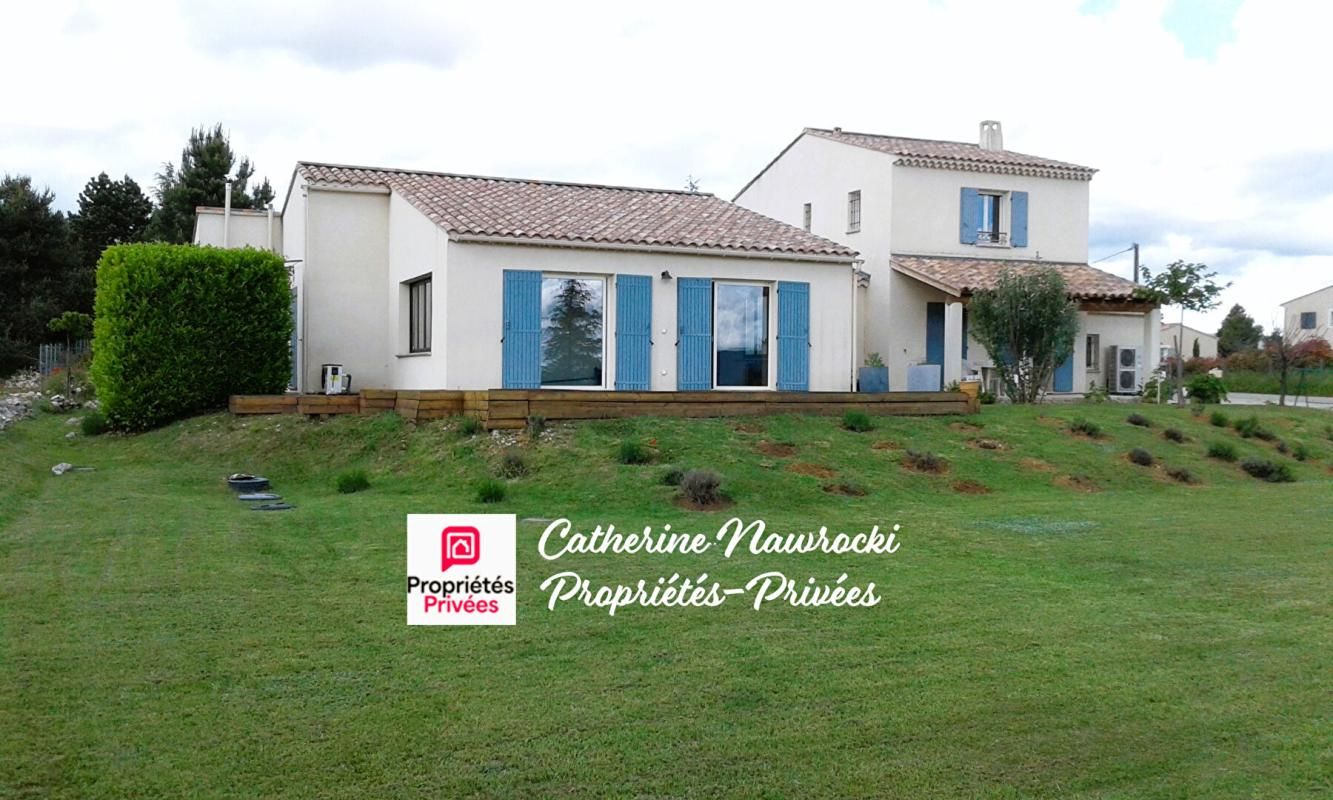 SAULT (84390) VILLA 200 m², 5 CHAMBRES AVEC GÎTE ET PISCINE INTÉRIEURE, GARAGE, TERRAIN 1700 M²