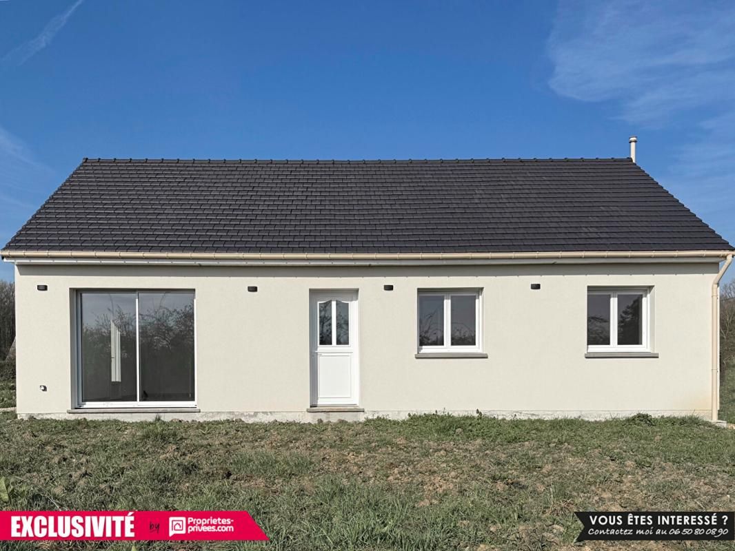 Exclusivité sur Breteuil - Maison neuve, 85 m2, 3 chambres, terrain de 1575 m2
