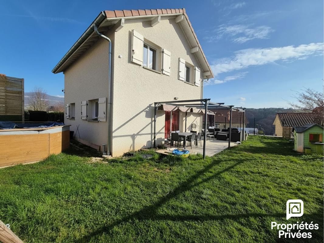 Maison individuelle 127m2 - 4 chambres - 01200 Leaz