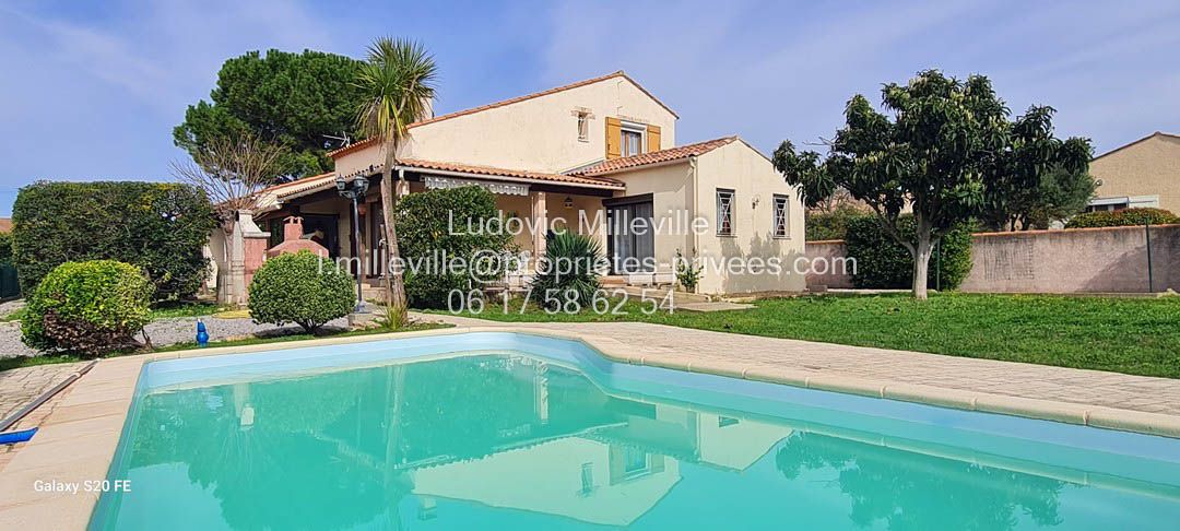 Belle villa de 160 m2 avec piscine/garage sur 1319 m2 de terrain