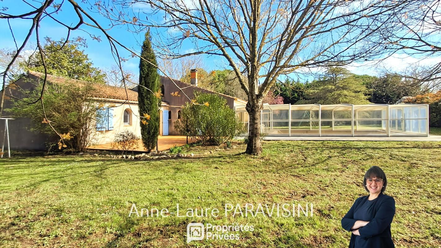 Castelnaudary : Maison de Plain-Pied et son Parc Arboré