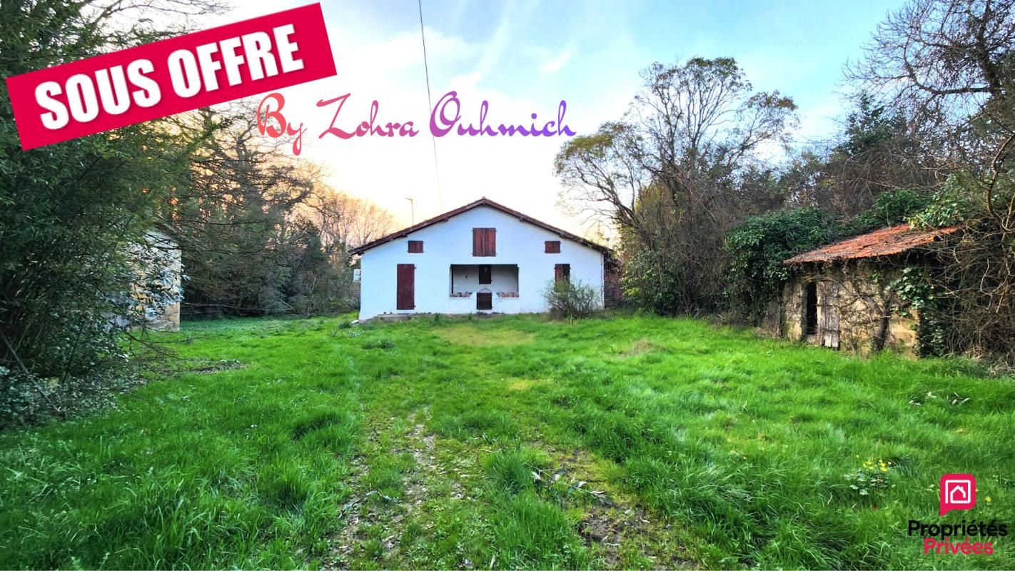 Maison Laurede 110 m² + GRANGE + Terrain 4,9 hectares