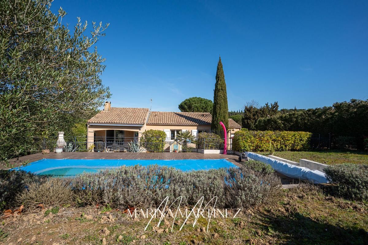 Villa lumineuse 3 chambres avec piscine et grand jardin à 5 min de Carcassonne