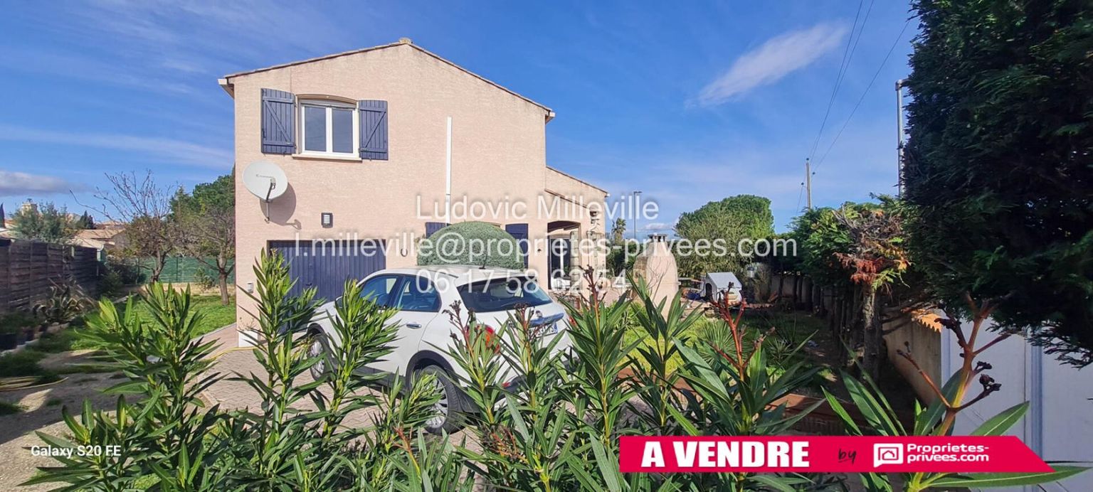 Villa Type 4 de 118m² avec grand garage sur 512m² de terrain