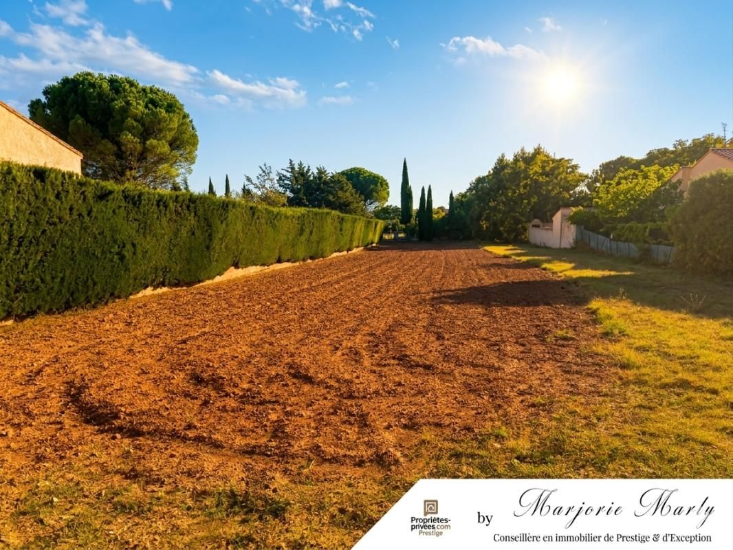 Terrain à vendre LEZIGNAN CORBIERES (11200) Secteur pinède -1407 m2- 80 000 HAI