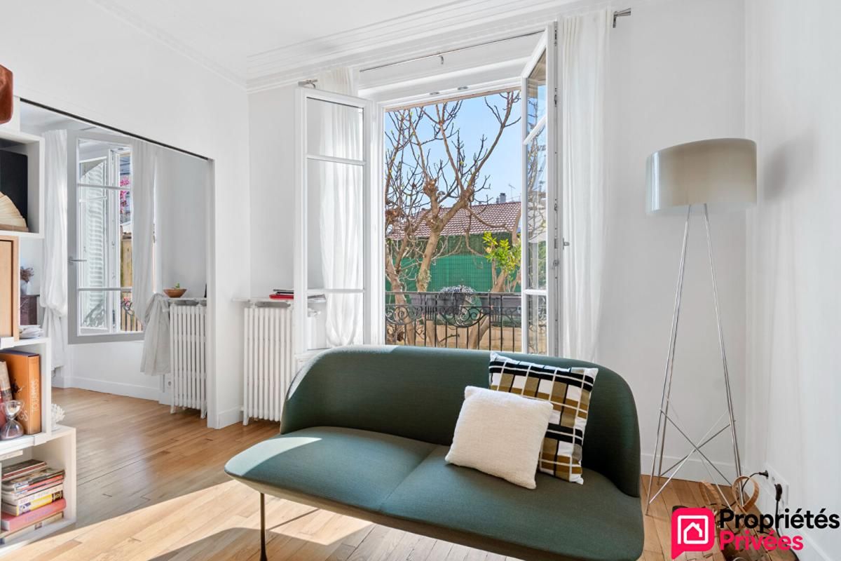 Courbevoie-Bécon - 2 pièces de 56 m² en parfait état
