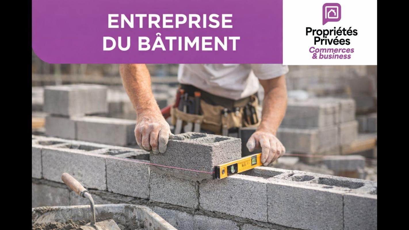 Exclusivité Châteauroux - Entreprise du bâtiment reconnue