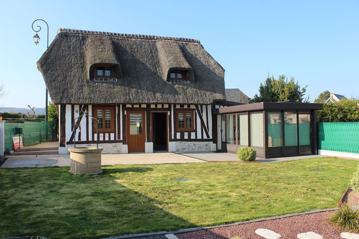 Chamante maison normande en chaume 79 m² -Vatteville-la-rue (76940)