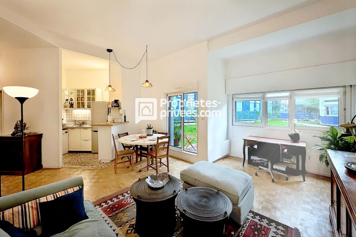 75015 PARIS Javel - Appartement T3 avec jardin - 67.4m2 - Proximité Beaugrenelle, Tour Eiffel, Seine