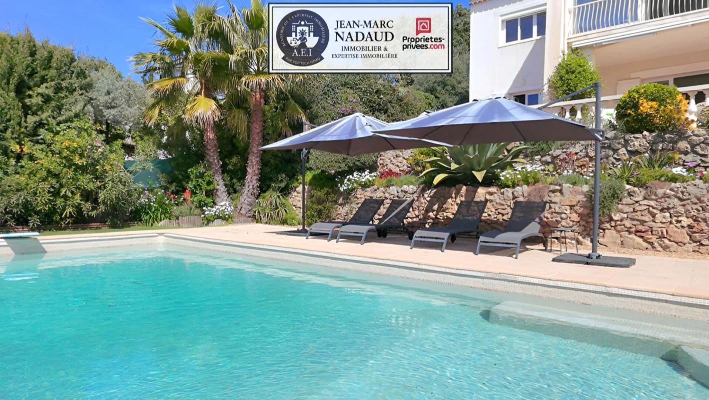 Villa Familiale avec Piscine vue Mer, colline de Saint Aygulf