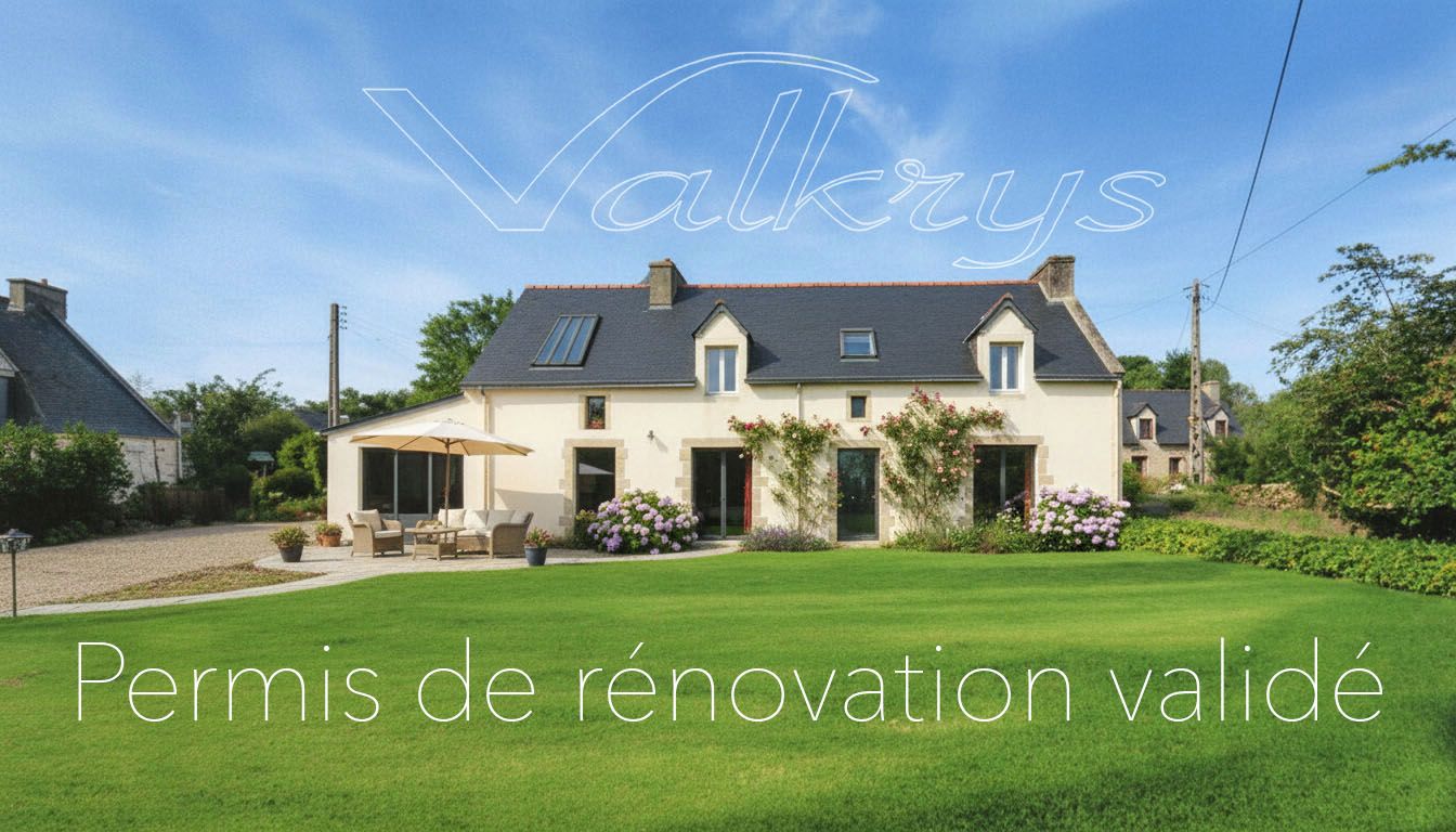 Ensemble immobilier longères à rénover - Brigneau 29350