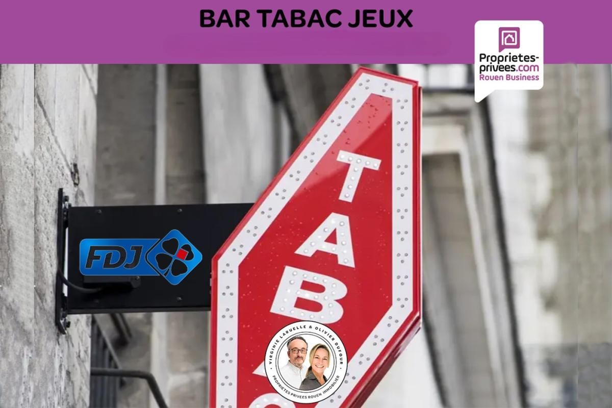 ROUEN DARNETAL - BAR TABAC FDJ AVEC TERRASSE ET LOGEMENT