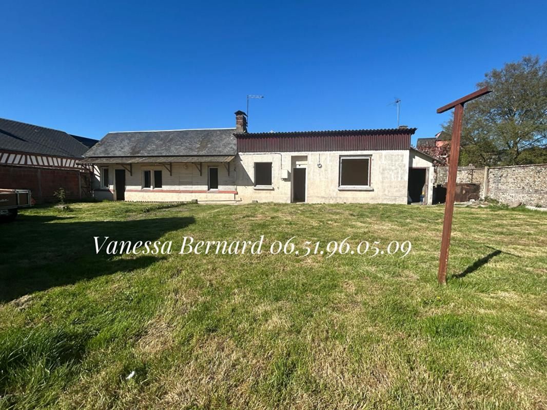 27210 Beuzeville Maison 80 m² avec bâtiment 117 000 Euros