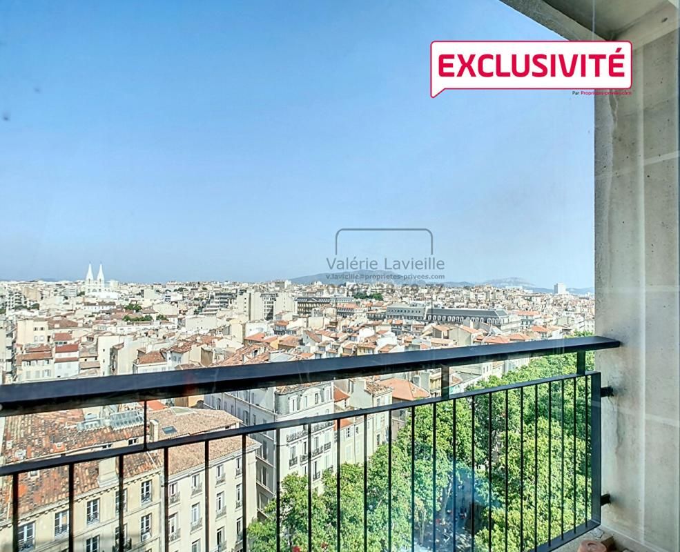 Marseille (13001) - BOURSE - VIEUX PORT - T4/5 - location meublée - 91 m2 - Vue Panoramique et balcons
