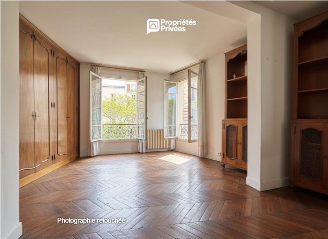 Asnières-sur-Seine - Mairie / Philosophes - 4 pièces 3 chambres - 83.72 m²