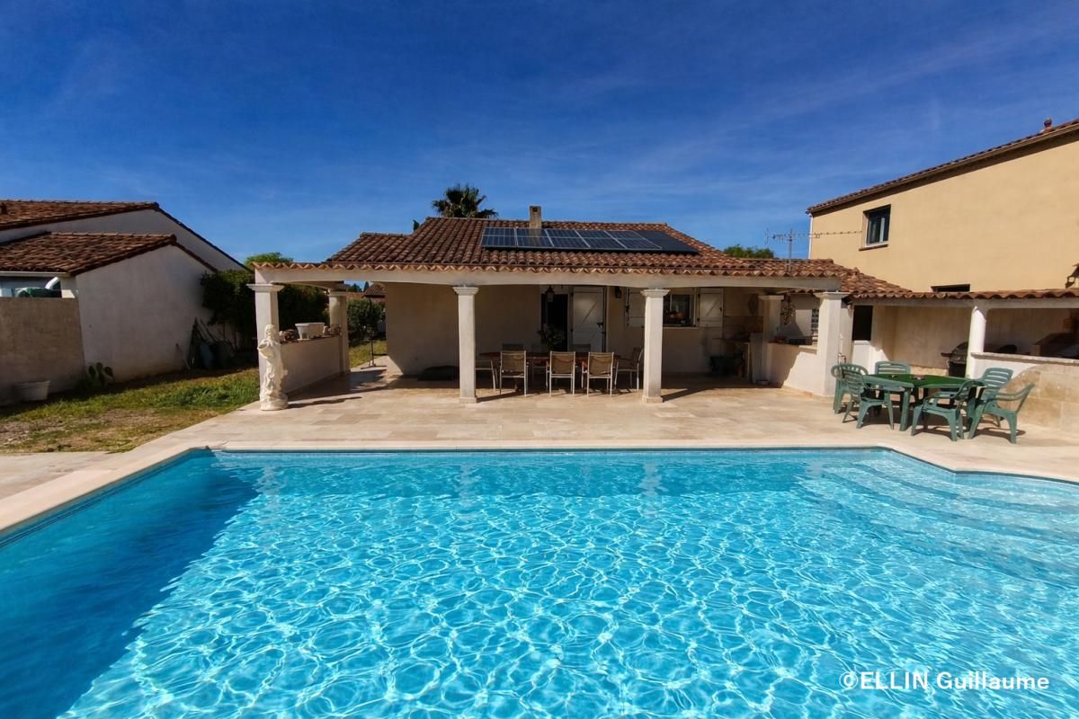 Maison Paulhan 4 pièce 126 m2+ Piscine sur 600m² de Terrain