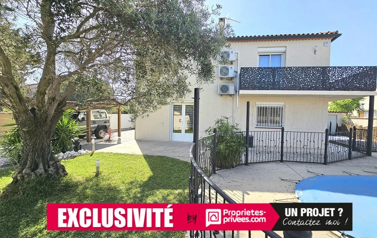 Elne maison de ville de 145 m² avec piscine et jardin