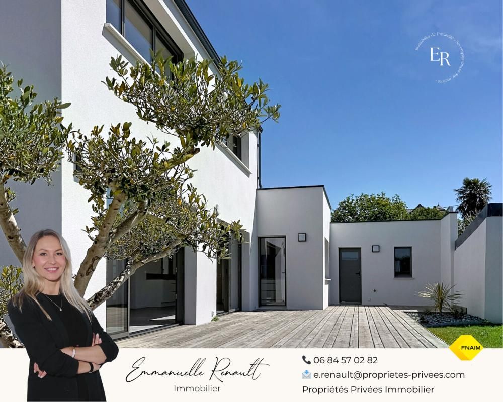 Maison contemporaine 2026 · Belle vie de plain pied · Terrain 740 m² · À pied de la gare · AURAY