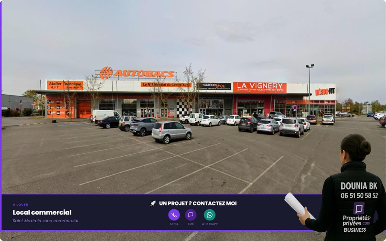 EMPLACEMENT PREMIUM ZONE COMMERCIALE N°1 ST MAXIMIN / CREIL