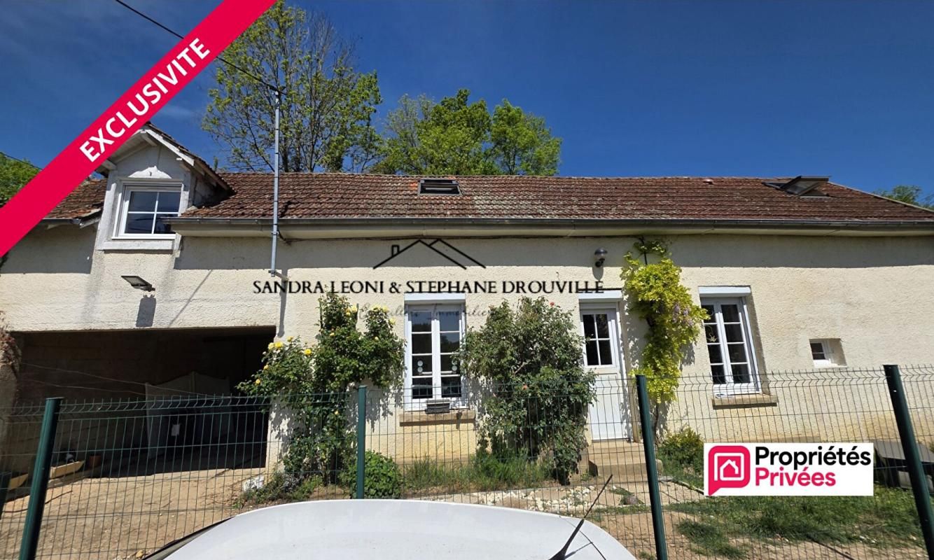 PROCHE MAINTENON CHARMANTE MAISON RENOVEE de 110 m², 3 chambres