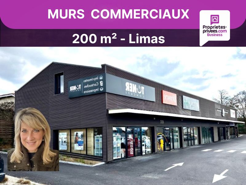 Murs commerciaux libres 200 m² - LIMAS