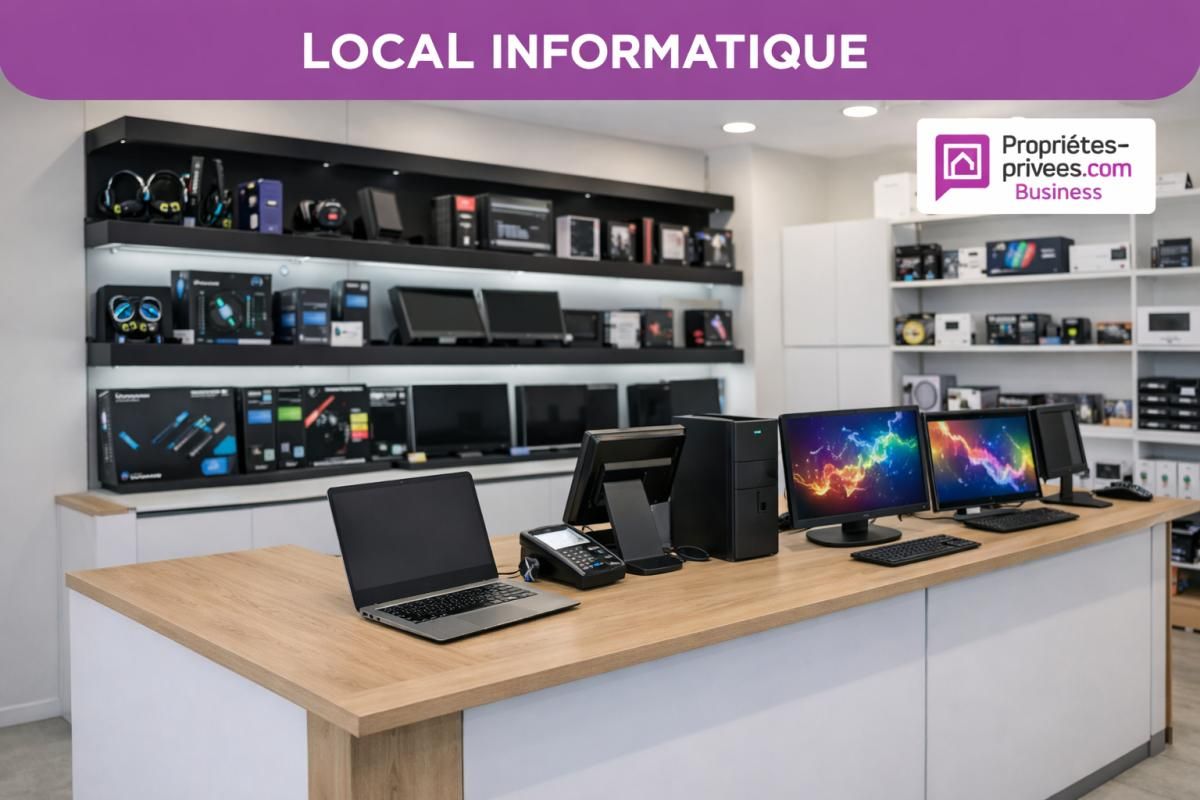 75011 PARIS - Boutique Informatique / Droit au bail, 22,34 m² (loyer : 600 /mois)