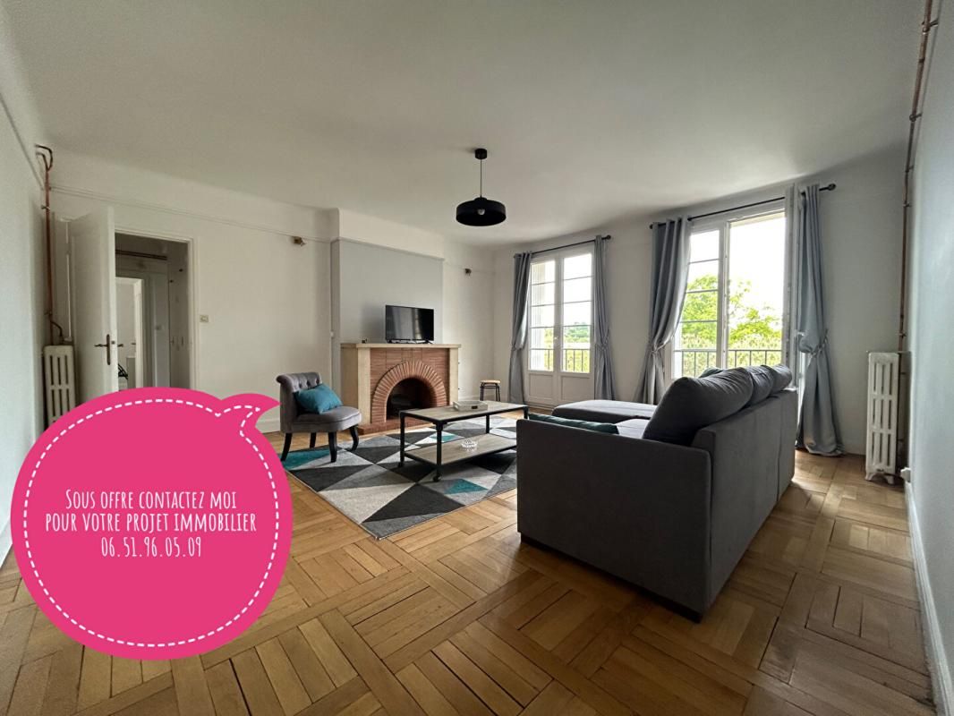 14100 Lisieux Appartement 5 pièces rénové 185 000 Euros