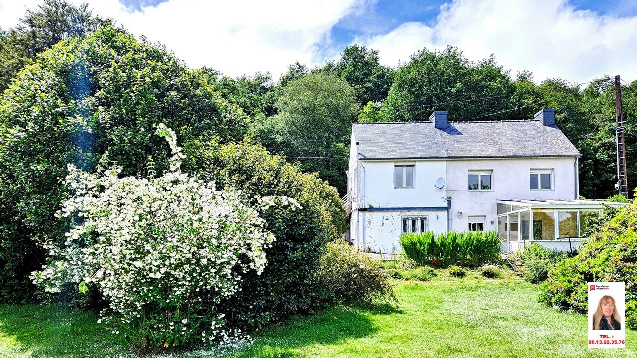 Lanvenegen - Petite pépite : Maison en bordure de rivière de 104 m2 - 3 chambres - sur 2.290 m2 de terrain - Prix : 126.990