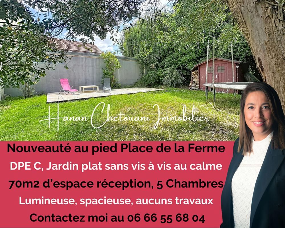 Igny Place de la Ferme Maison moderne de 208 m² 6 chambres Espace réception 70 m2 Jardin sans vis-à-vis DPE C
