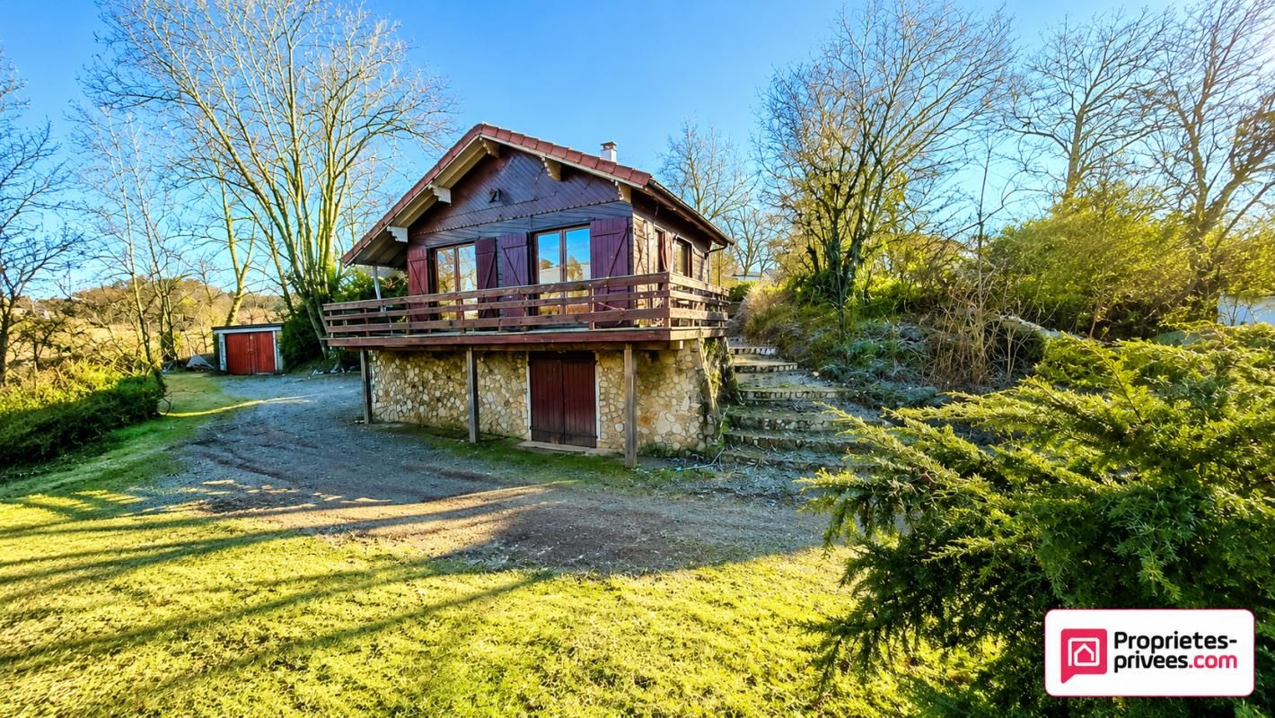 Chalet traditionnel en bois de 70 mètres
