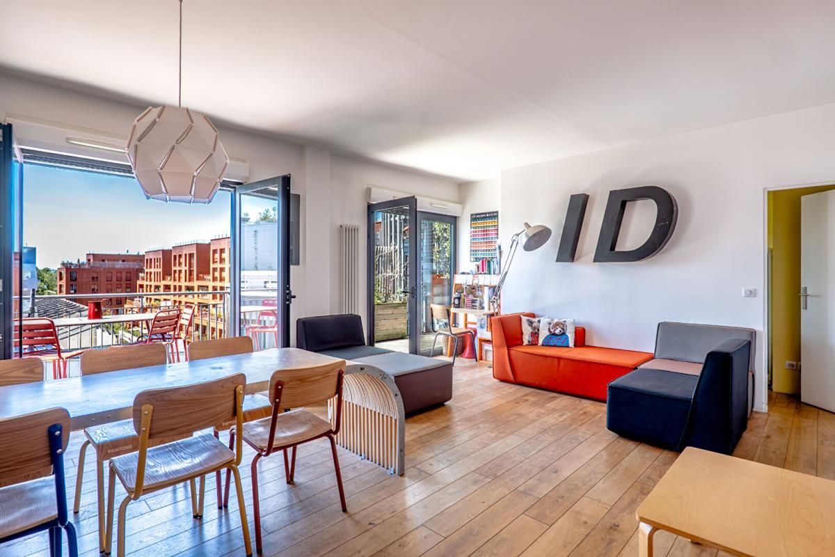 Pantin - Appartement familial 90 M2 avec terrasse et rooftop exceptionnel