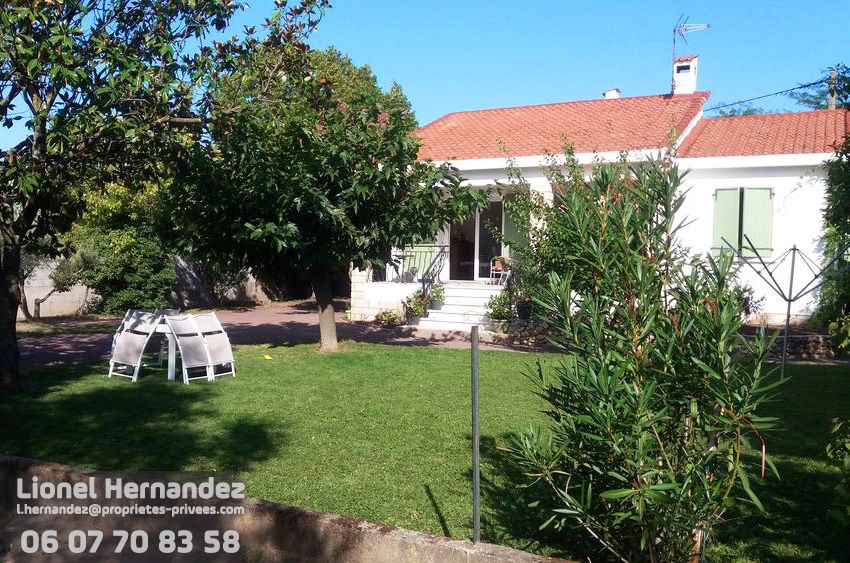 Maison de plain-pied de 73m² sur terrain de 1021m²