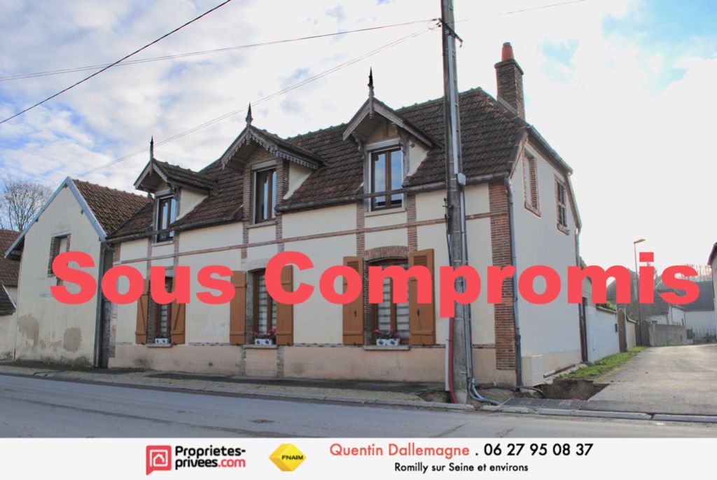 Belle maison de 130 m2 habitables + grenier et garage à 10 minutes de Romilly sur Seine