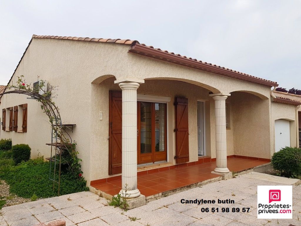 Villa  83m2 plein pied+garage sur terrain de 267m²