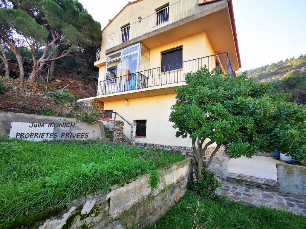 Maison vue mer, terrasse, jardin