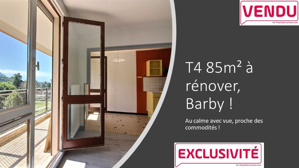 Appartement Barby 4 pièce(s) 85m2 avec garage