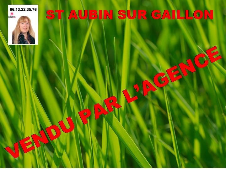 St Aubin Sur Gaillon  27600 - Terrain plat de 750m2 viabilisé