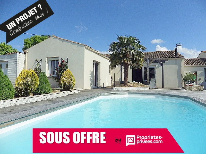 Maison Saint Sauveur d Aunis 4 chambres 120 m2 piscine jardin garage