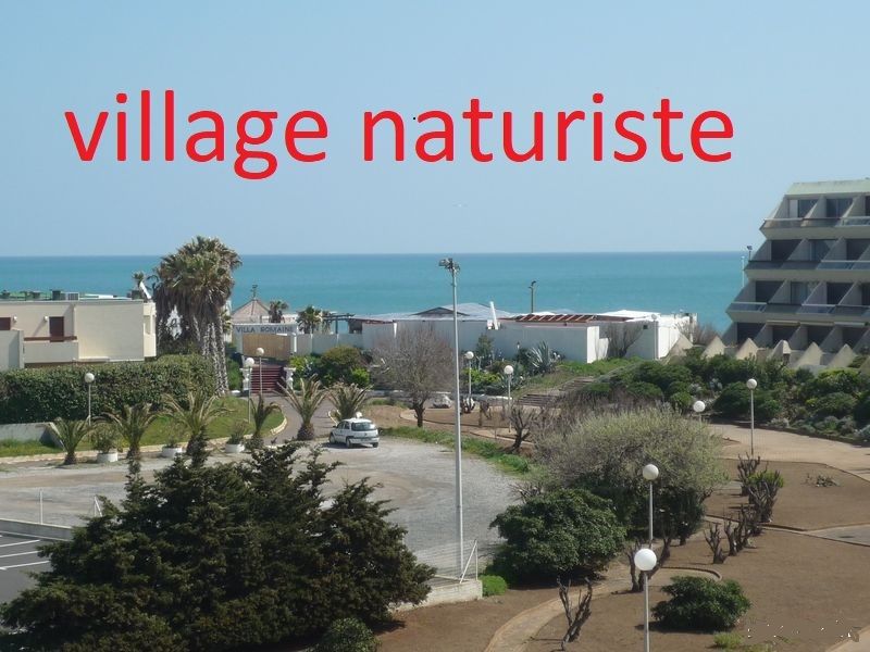 Village naturiste Cap Agde studio parking Vue mer