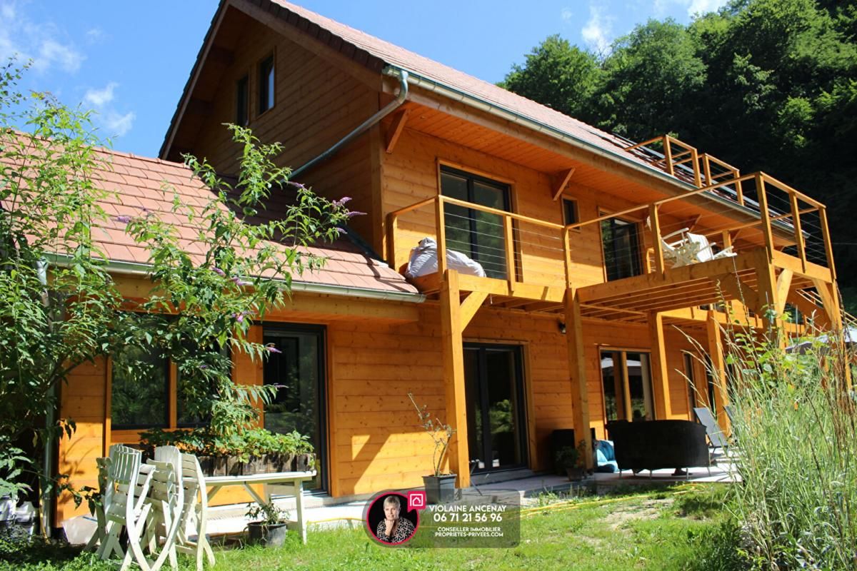 Maison ossature bois , Aiguebelette Le Lac, 225 m2