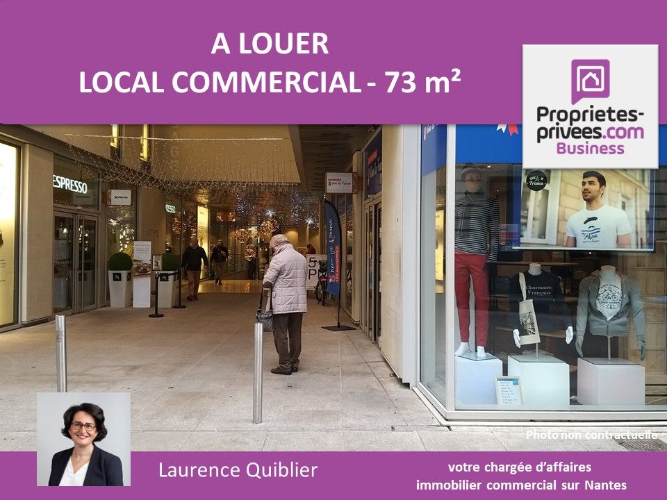 NANTES CENTRE - LOCAL COMMERCIAL PMR 73 m²