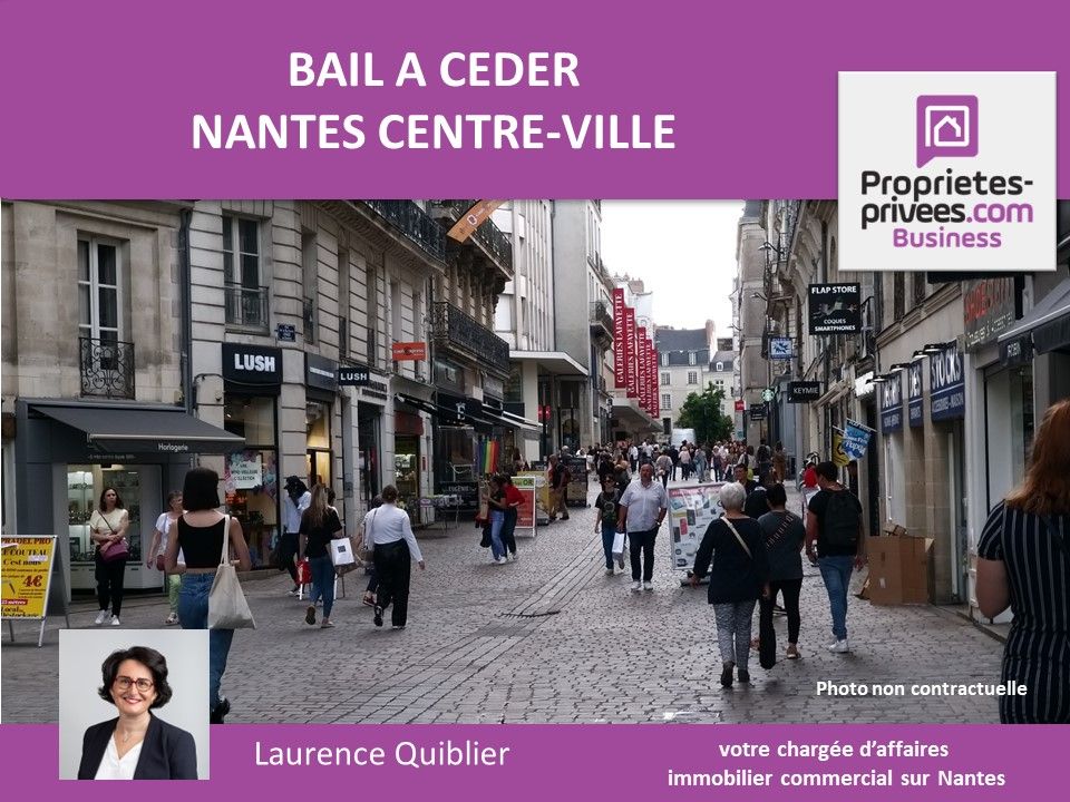 44000 NANTES - CESSION DE BAIL QUARTIER DECRE