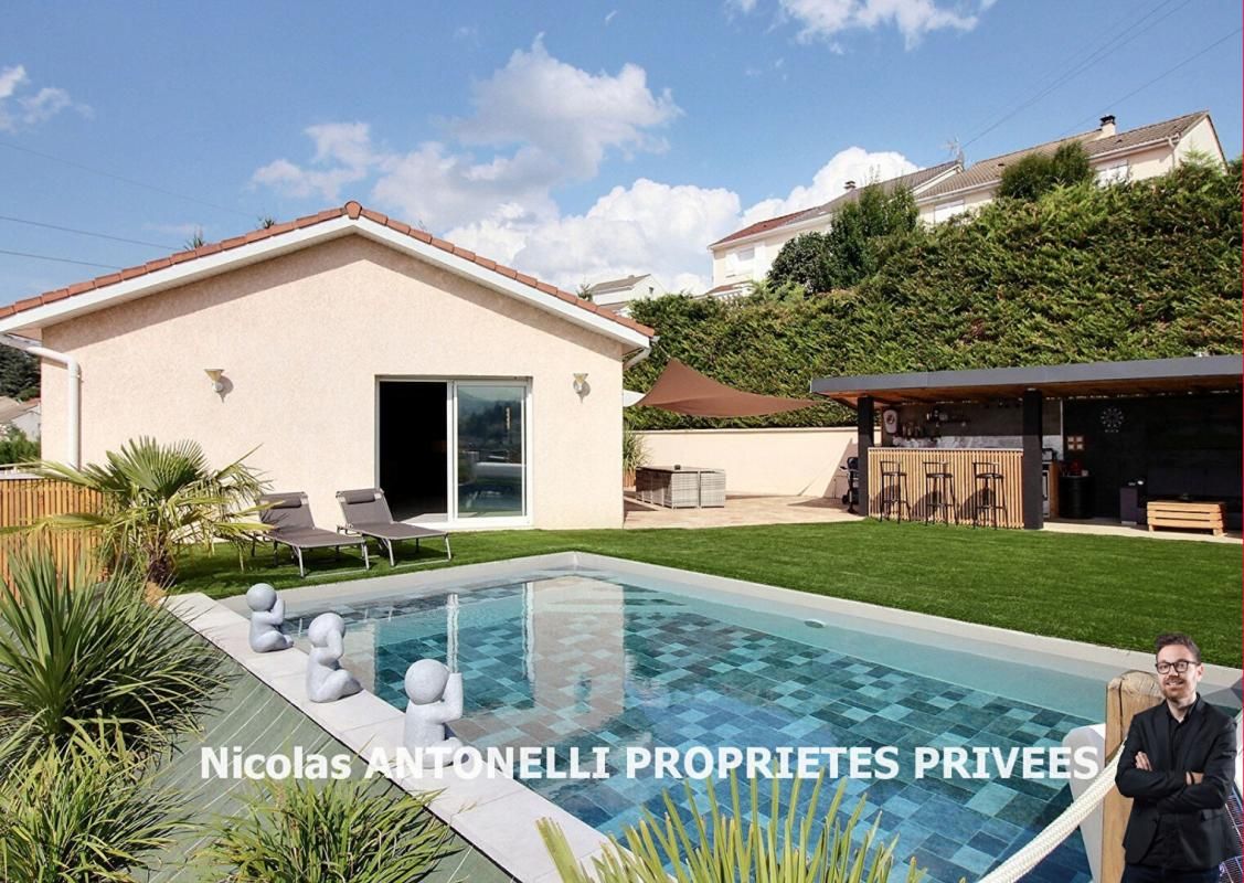 FIRMINY FIRMINY 42700 belle villa familiale 155m² 5 chambres terrain 730m² vue splendide 1