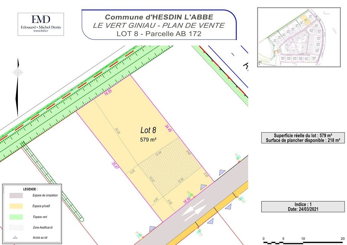 HESDIN-L'ABBE L'Agence Wimereusienne par Propriétés-Privées.com vous propose : 2