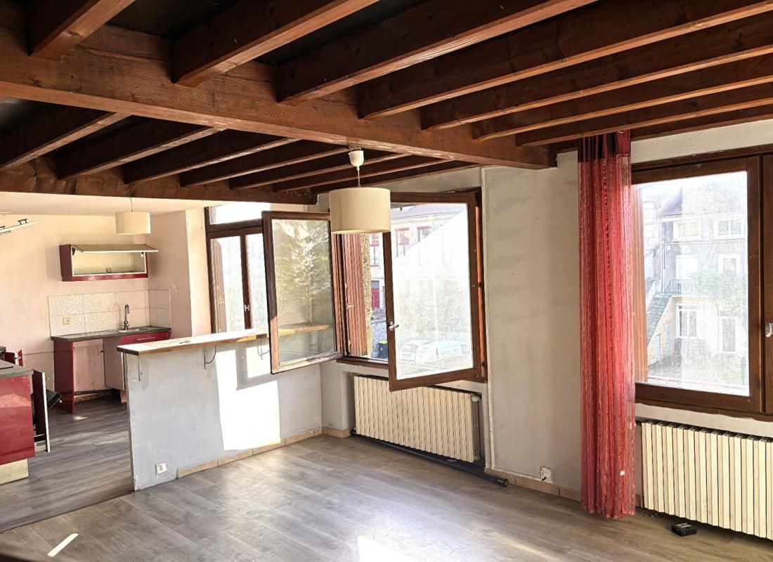 SAINT ETIENNE 42000 Centre ville Appartement 80m² en duplex 3 chambres à rafraichir